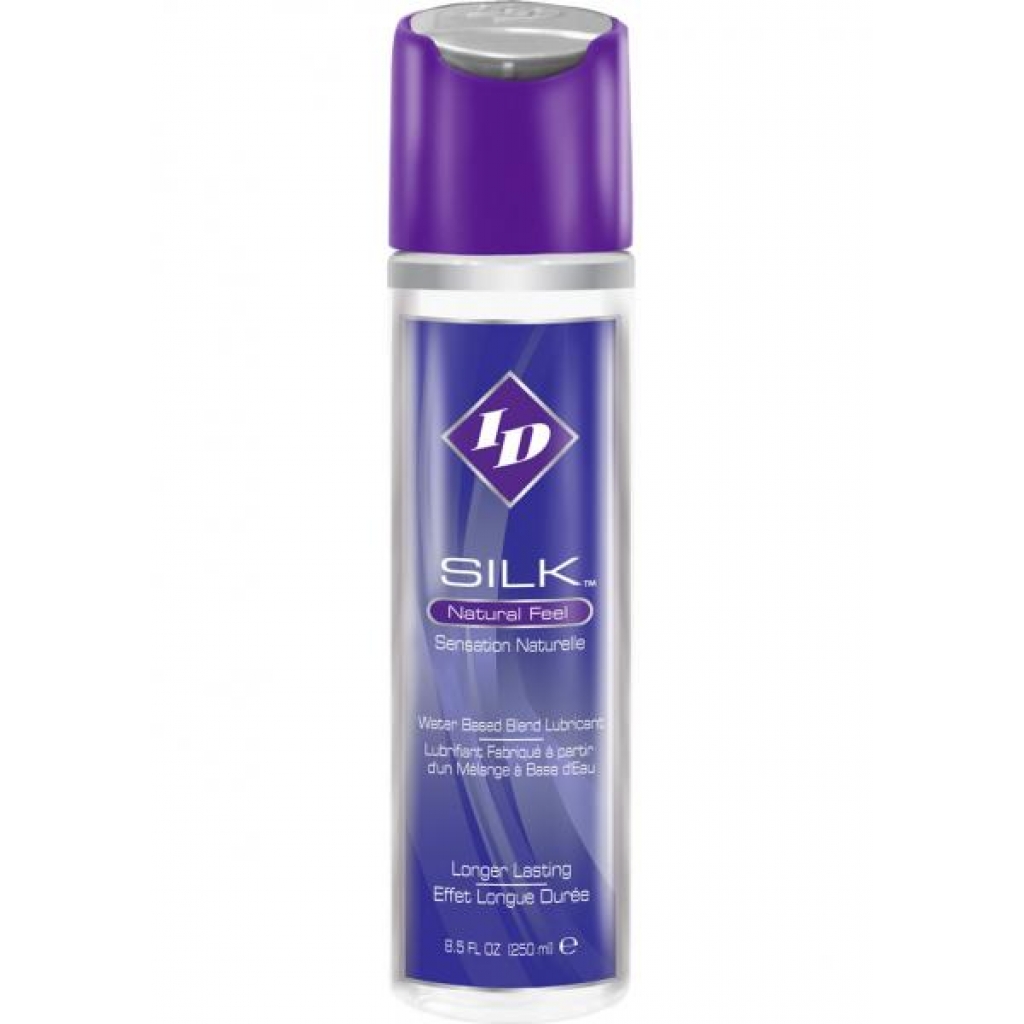 ID Silk: Dual-Action Water and Silicone-Based Lubricant - 8.5oz