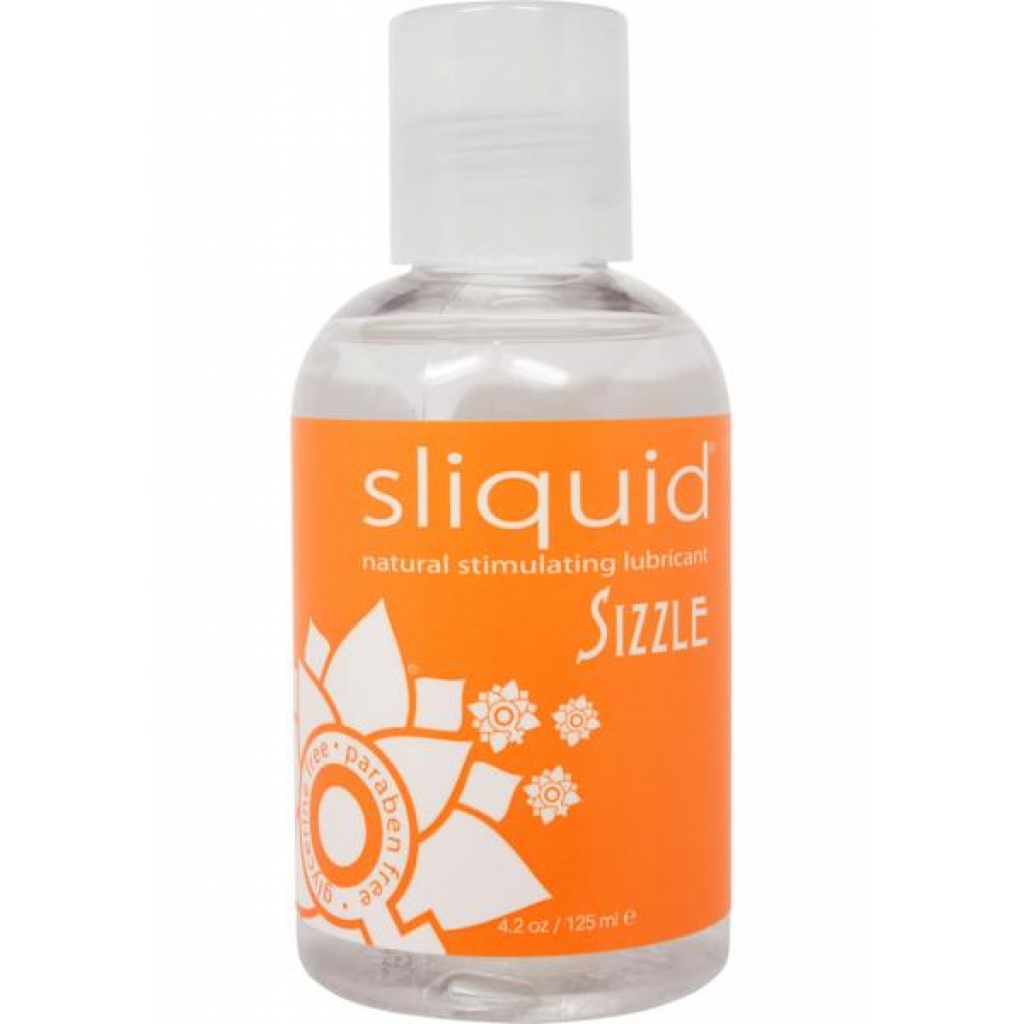 Sliquid Sizzle Warming Water-Based Lubricant - 4.2 Ounce