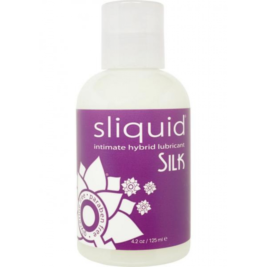 Sliquid Silk Hybrid Lubricant - 4.2 Ounce Clear