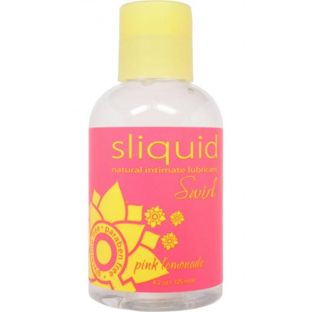 Sliquid Swirl Water-Based Lubricant - Pink Lemonade 4.2 oz