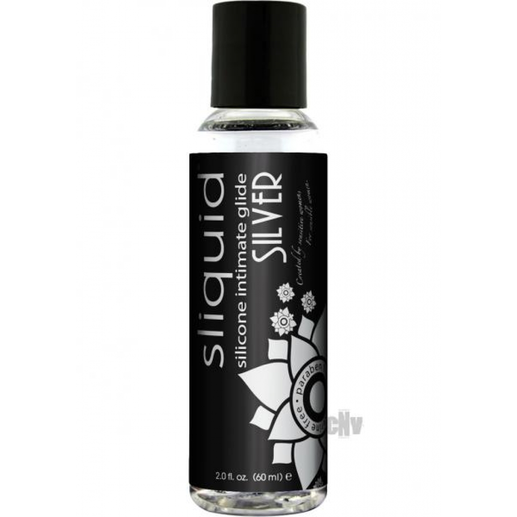 Sliquid Naturals Silver Silicone Lubricant - 2oz