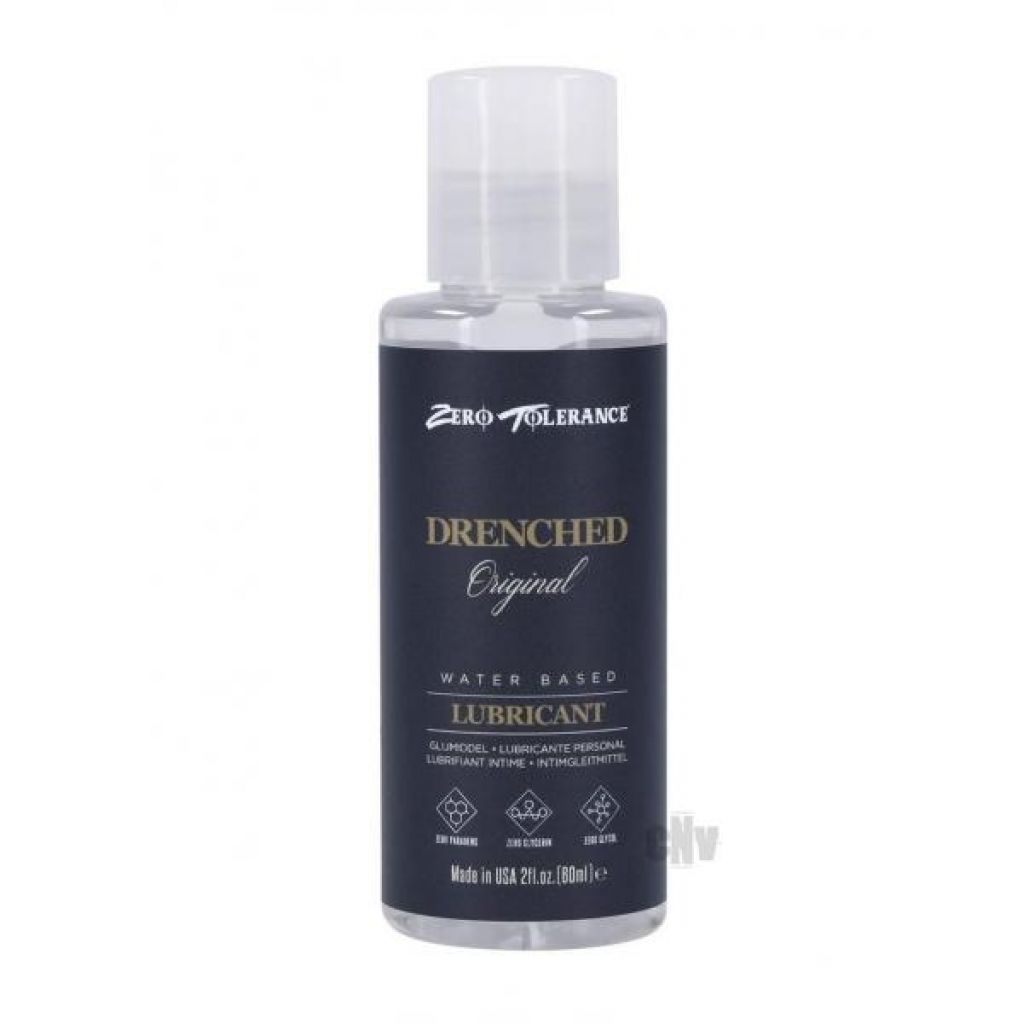 Zt Drenched Original Lube - 2 Oz of Smooth Comfort