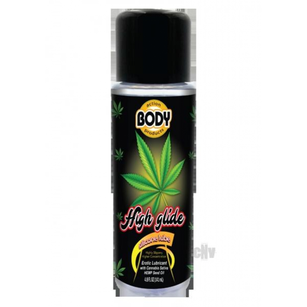 High Glide Premium Erotic Lubricant with Cannabis Oil 4.8oz