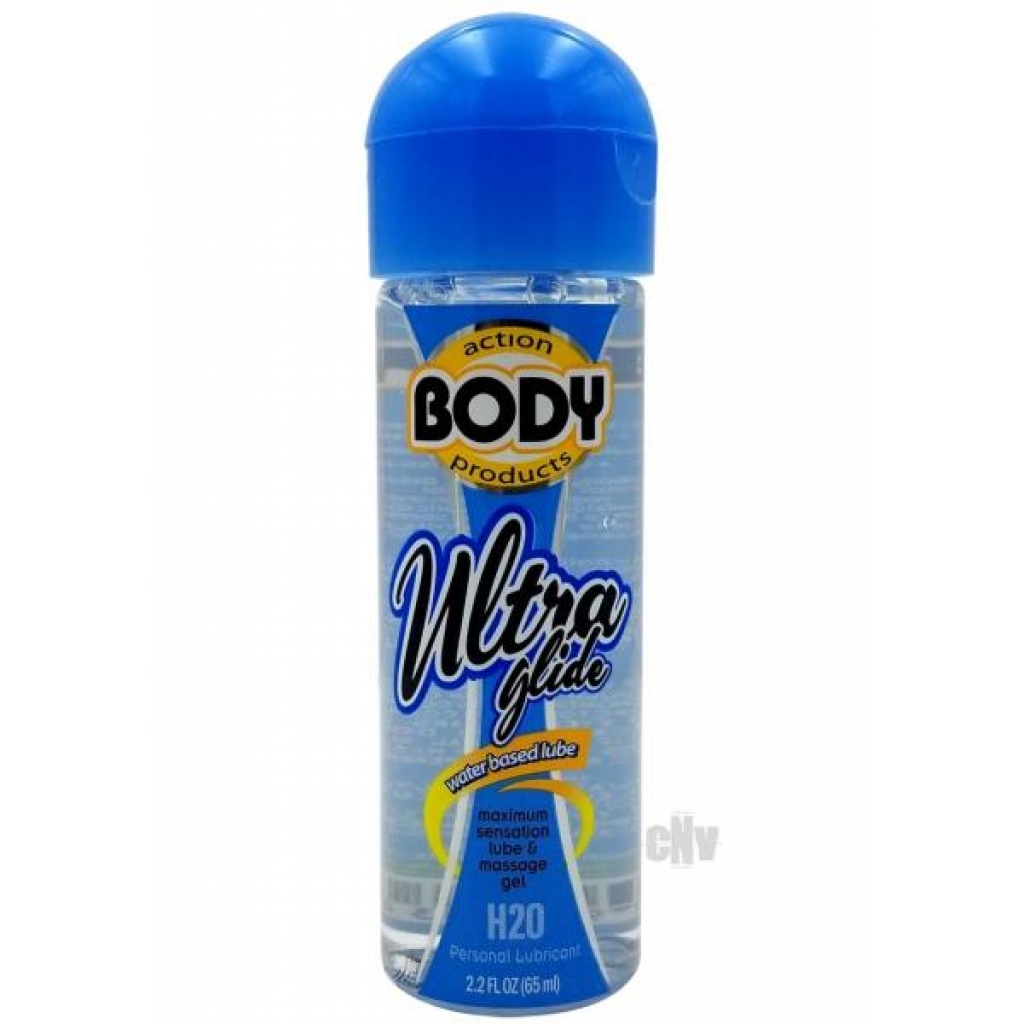 Body Action Ultra Glide Water-Based Lube - 2.2oz