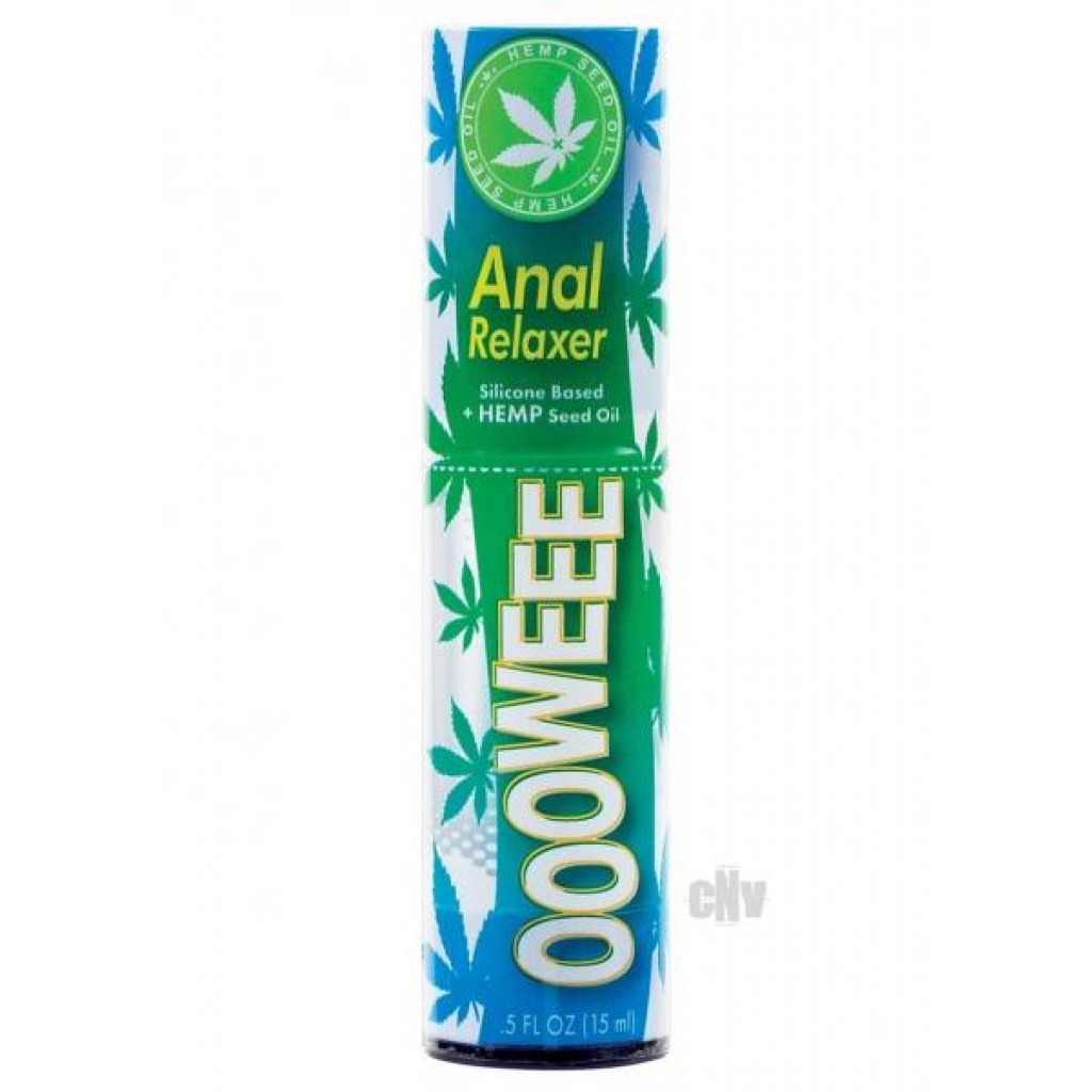 Ooowee Anal Relax Silicone with Hemp - .5oz