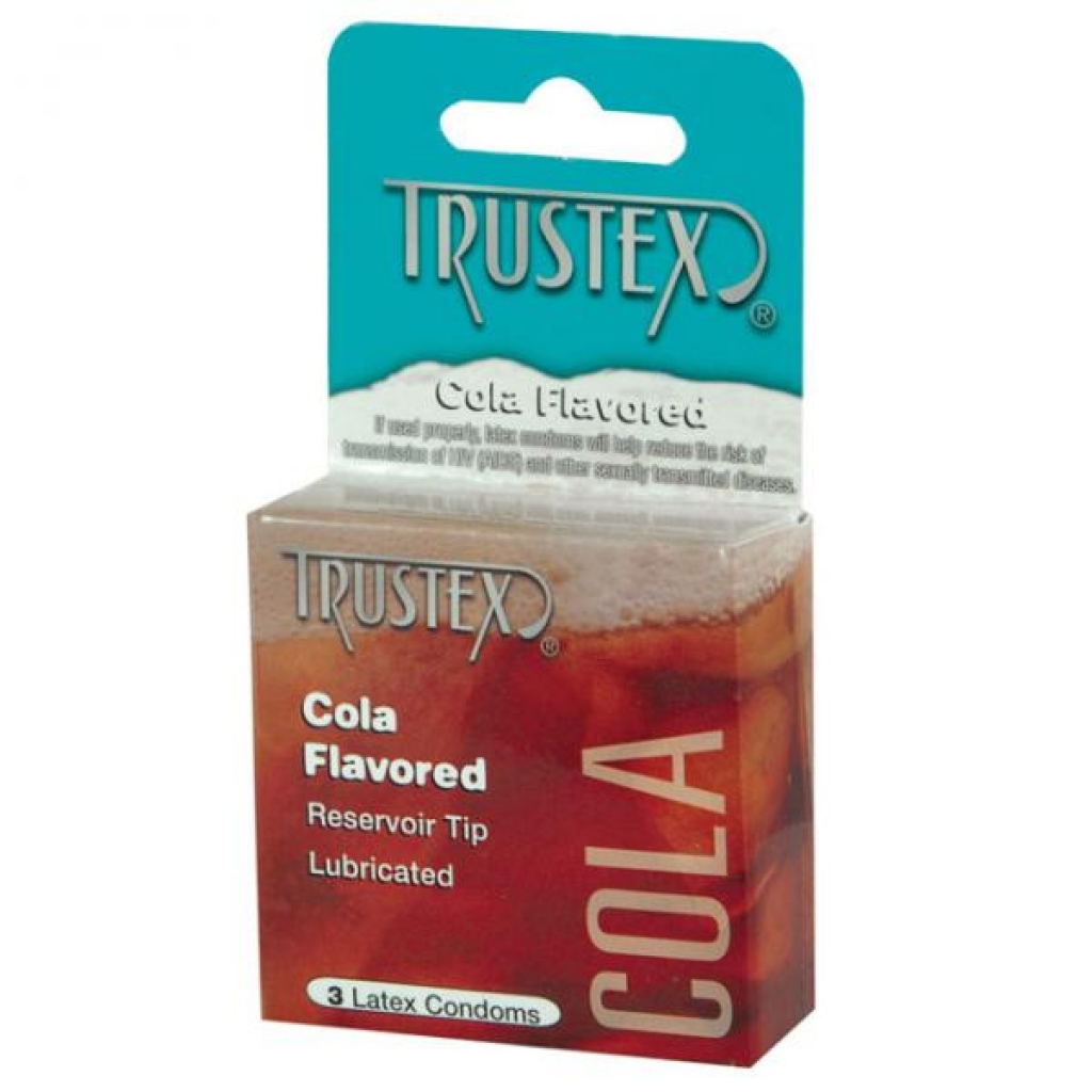 Trustex Cola Flavored Condoms - 3 Pack