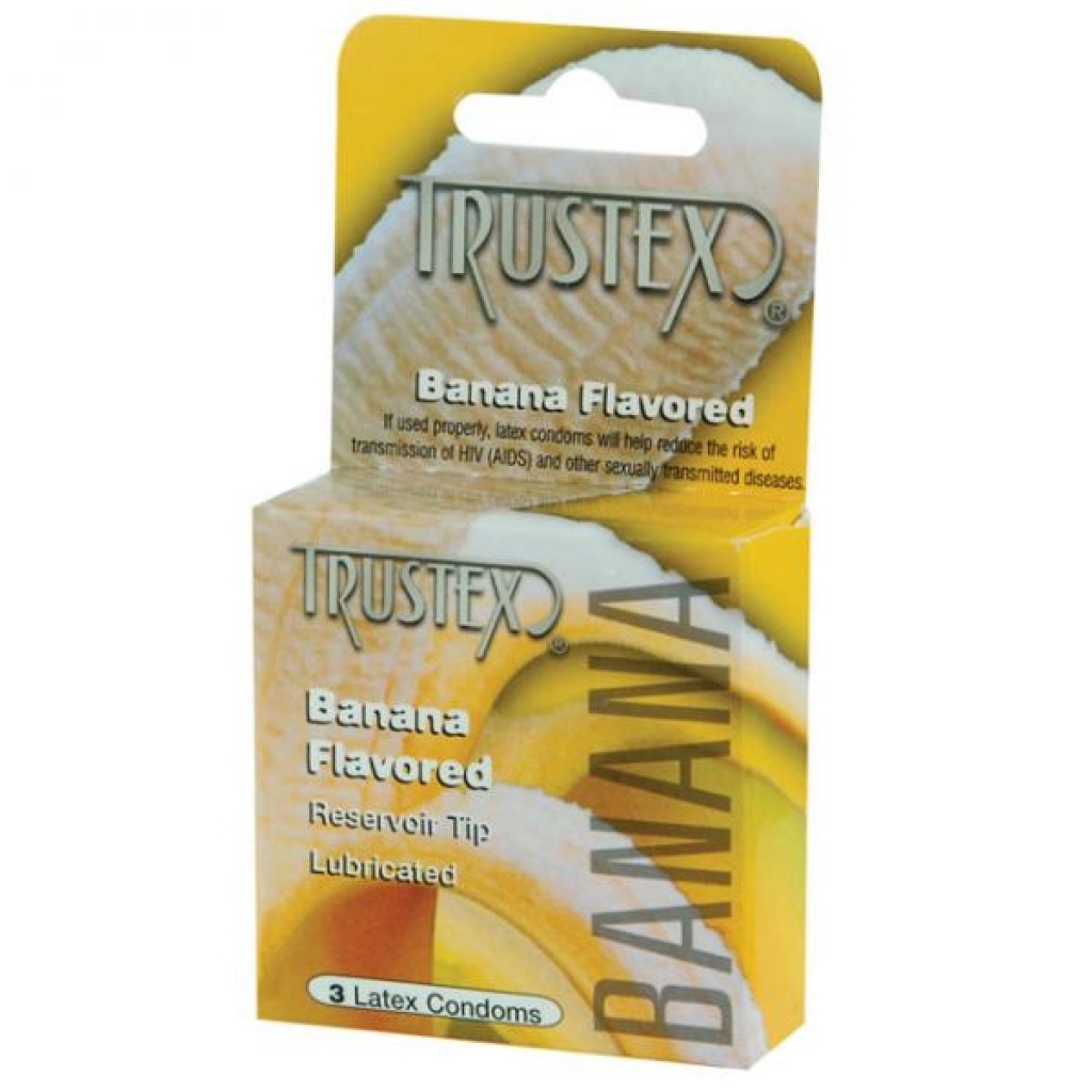 Trustex Flavored Condoms: Sweet Banana Bliss