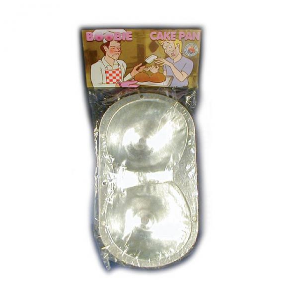 Boobie Cake Pan - Silver