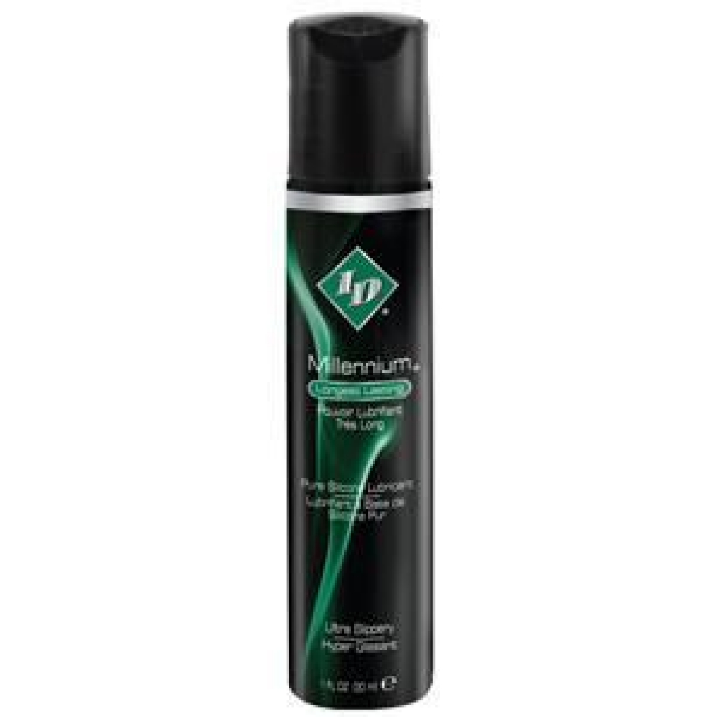 ID Millennium 1 Fl Oz Pocket Bottle Silicone Lubricant Clear