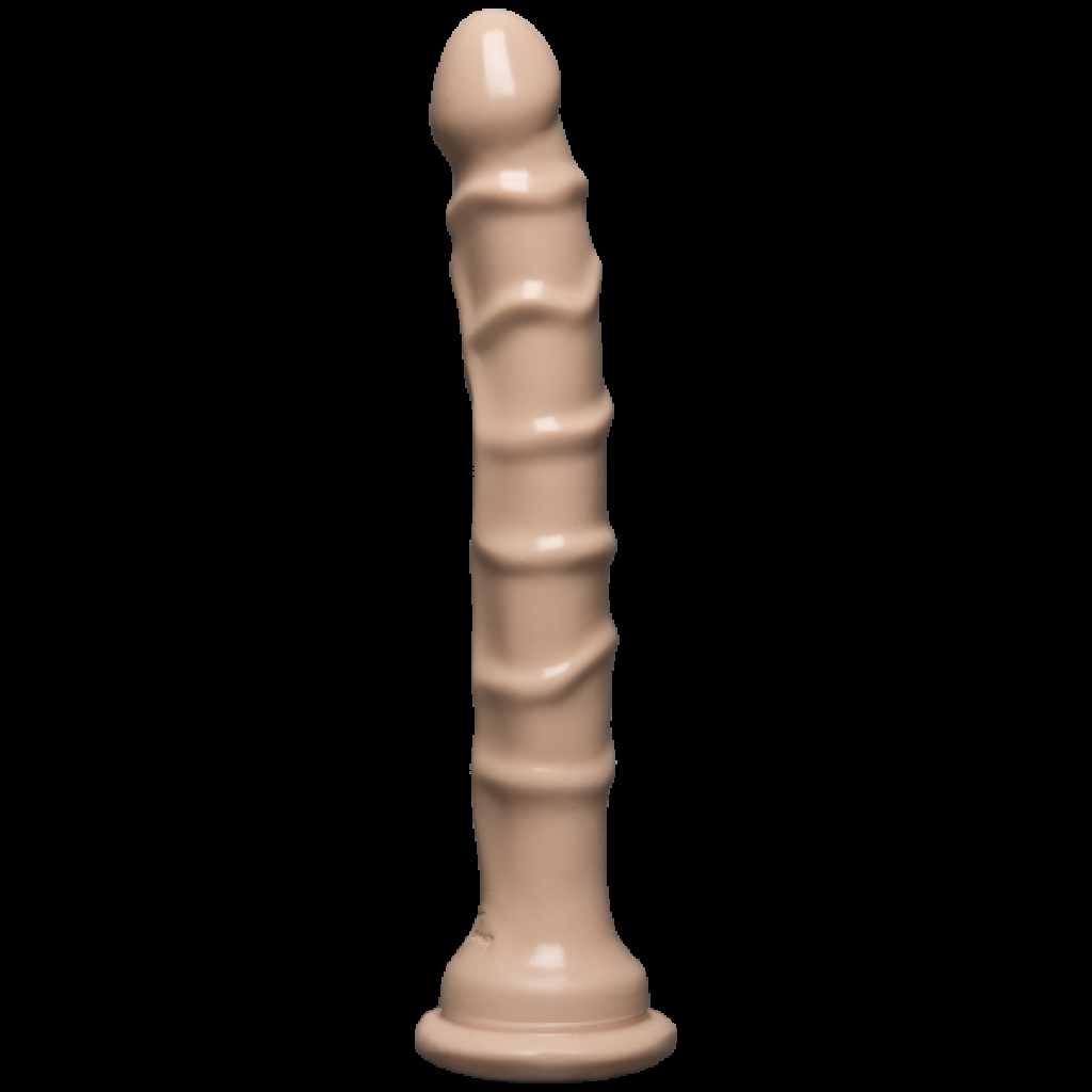 Raging Slimline Suction Cup - 8 Inches Dong Beige