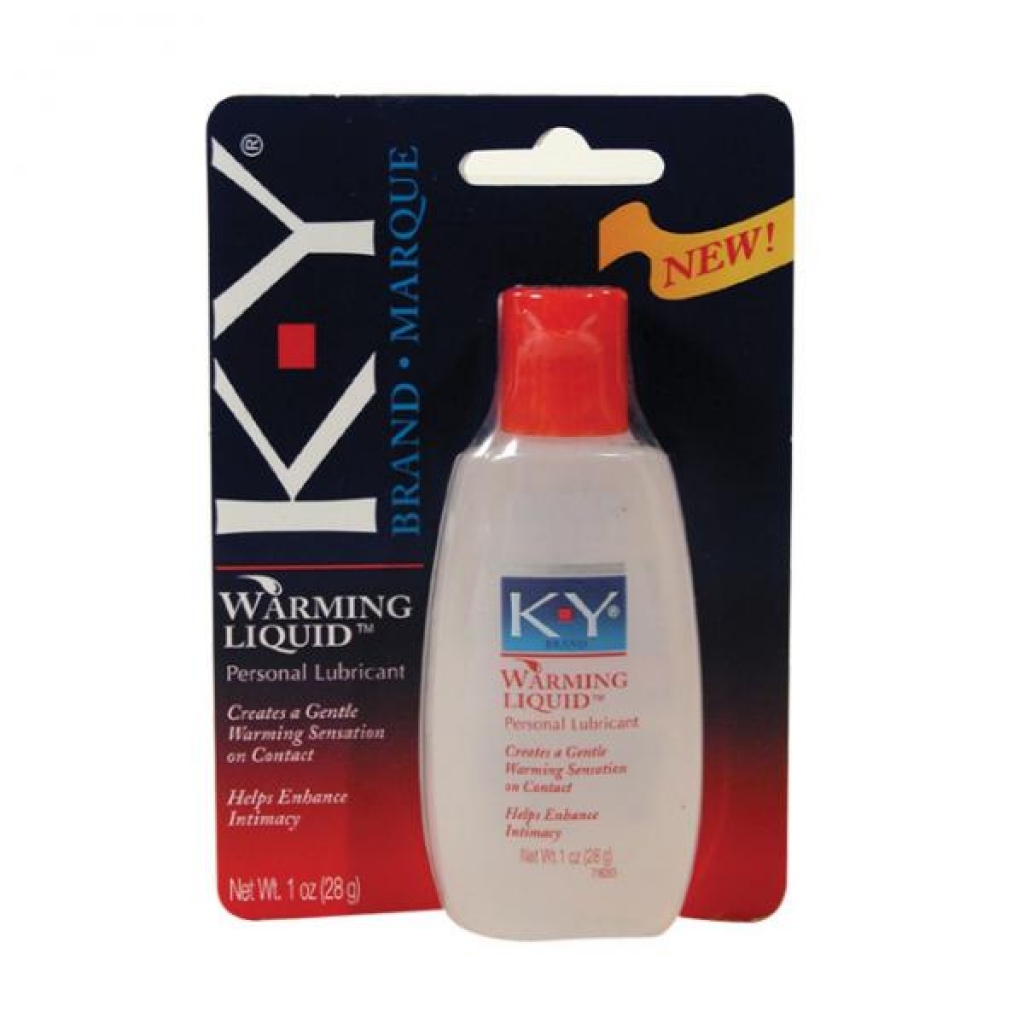 K-Y Warming Liquid - 1oz Water Based Lubricant