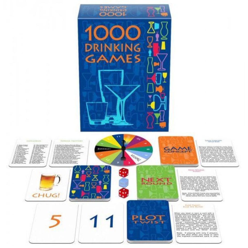 1000 Drinking Games - Endless Fun and Excitement