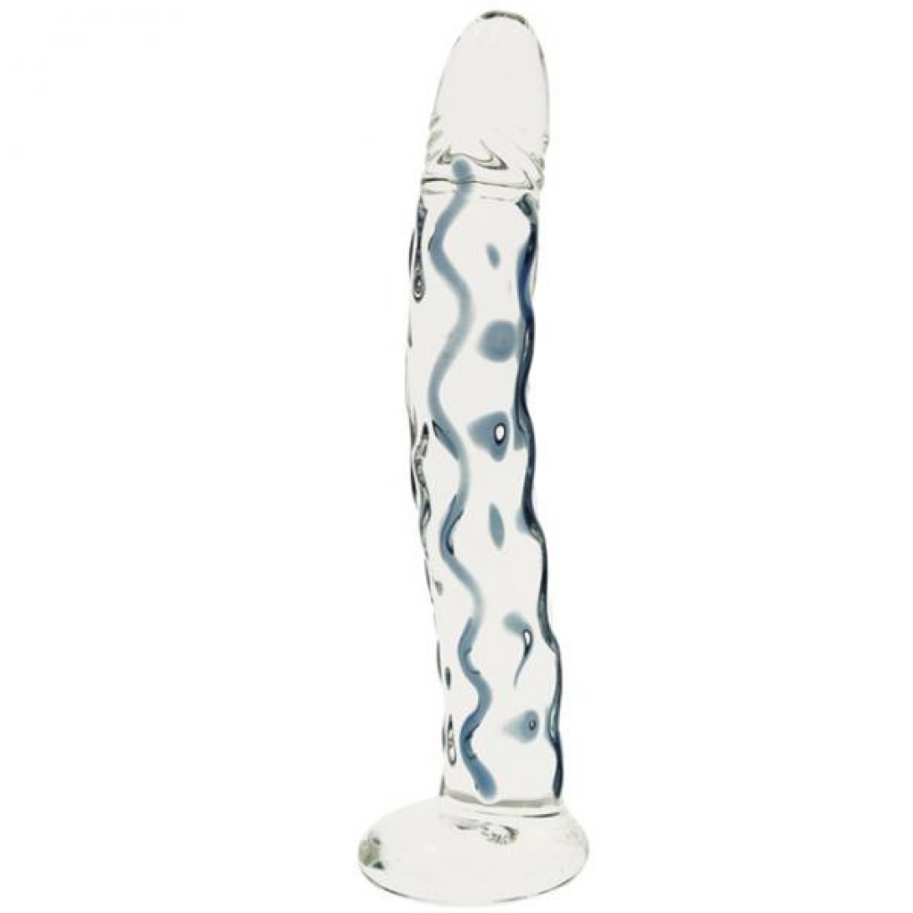 Glass Gem Dildo - Emerald Green