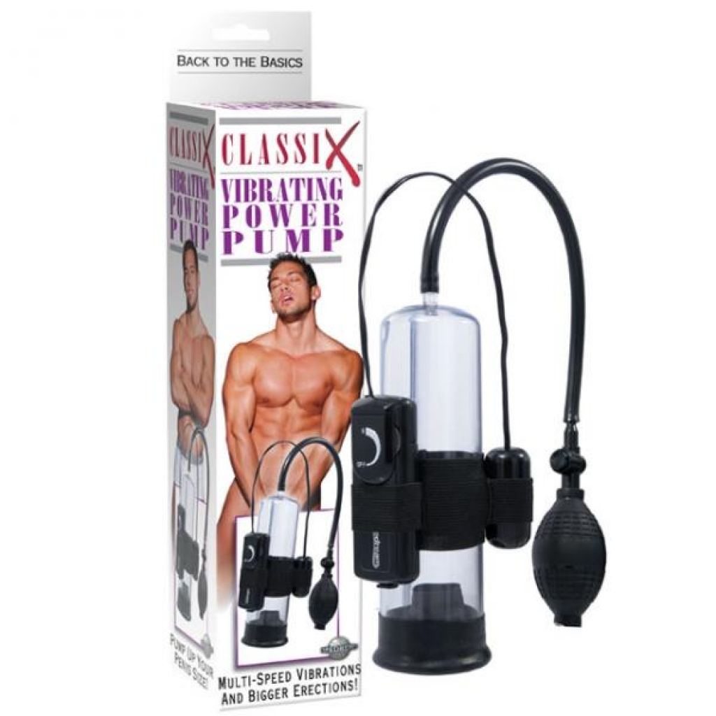 Classix Vibrating Pump - Clear