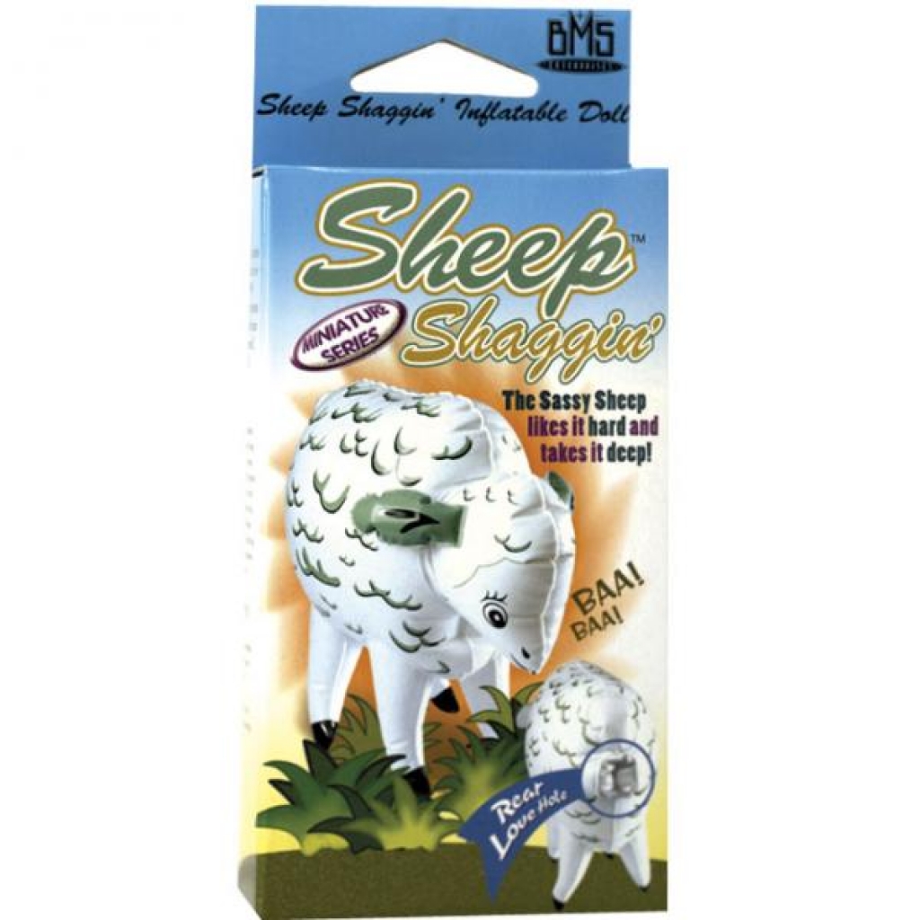 Sheep Shaggin Inflatable Mini Sheep - White