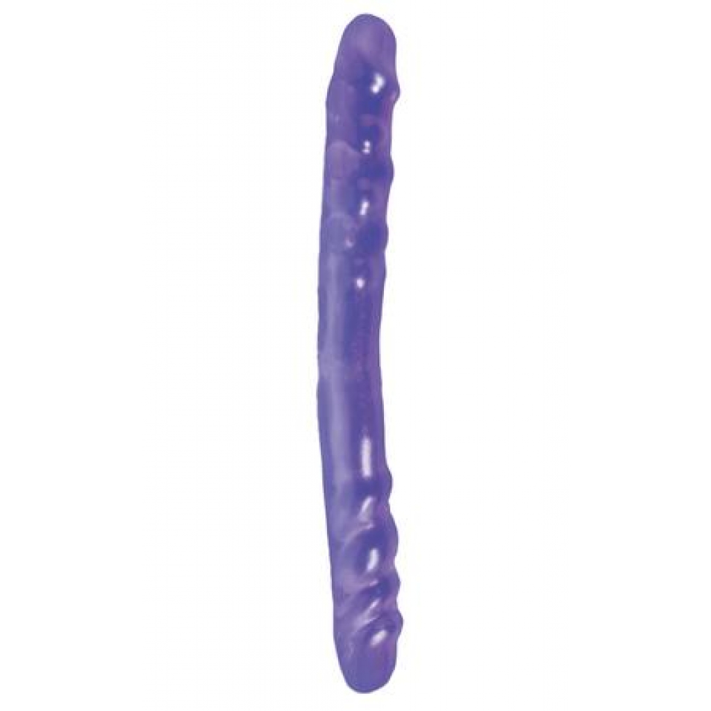 Basix Rubber Works 16 inches Double Dong - Purple