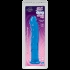 Jelly Jewels Dong with Suction Cup - 8 Inch - Blue