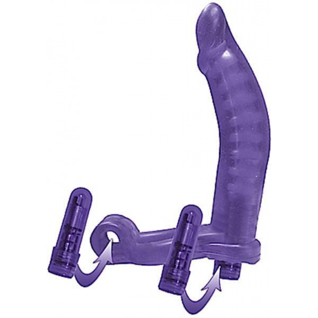 Double Penetrator C-Ring - Purple