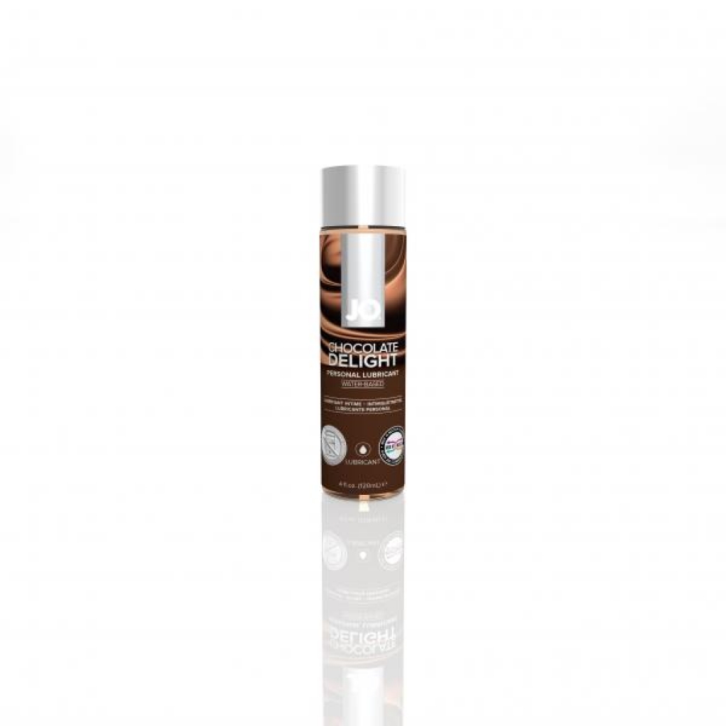 flavored Water-based Lubricant with Chocolate Delight Essence 4 oz