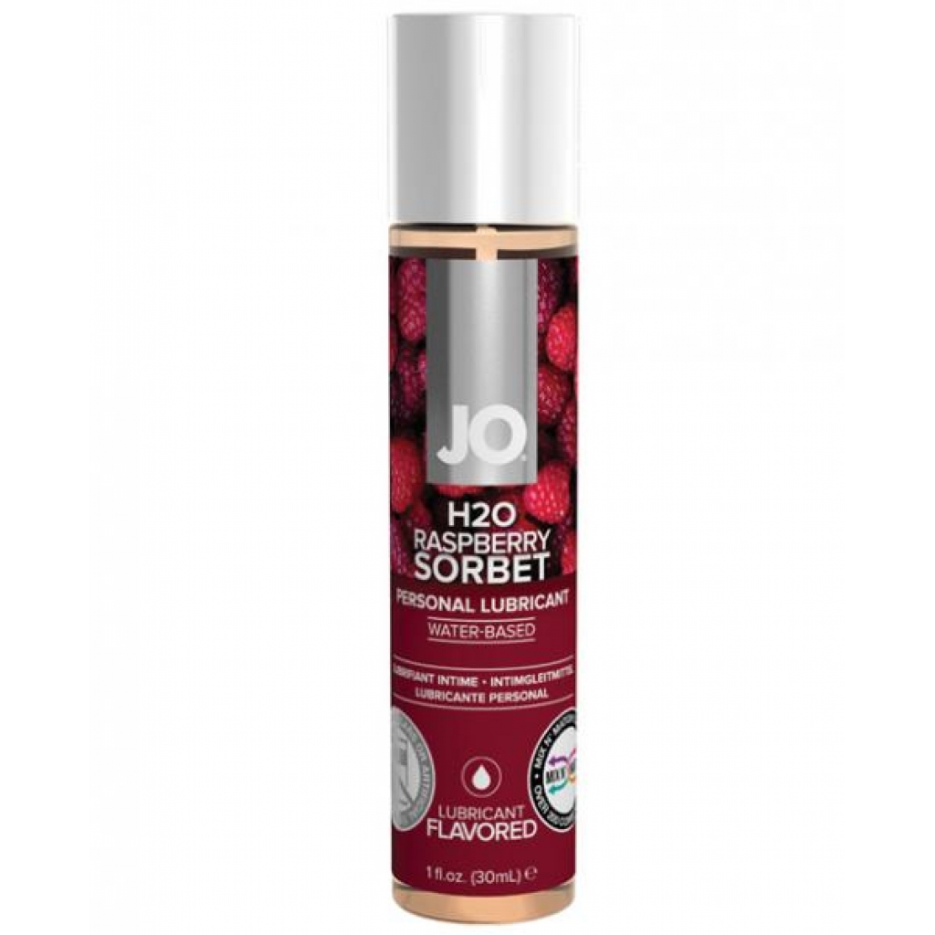 System JO H2O Flavored Lubricant - Raspberry - 1oz