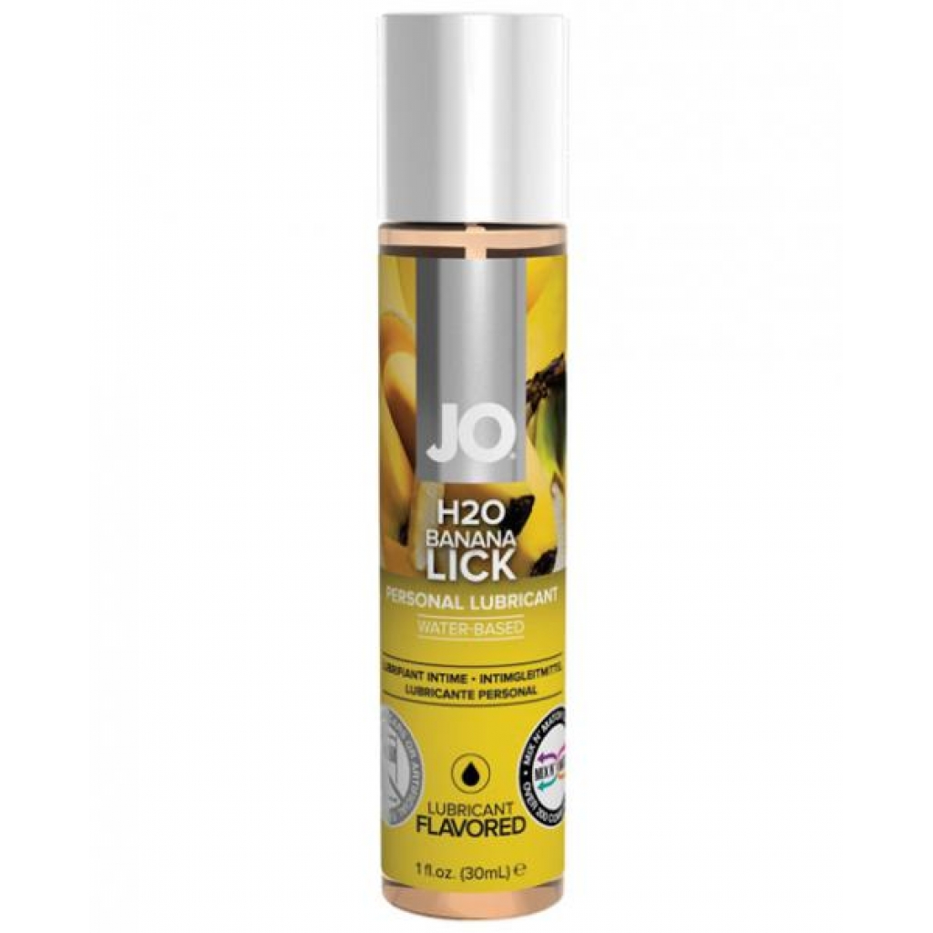 System JO Flavored Lubricant - Banana Lick - 1oz