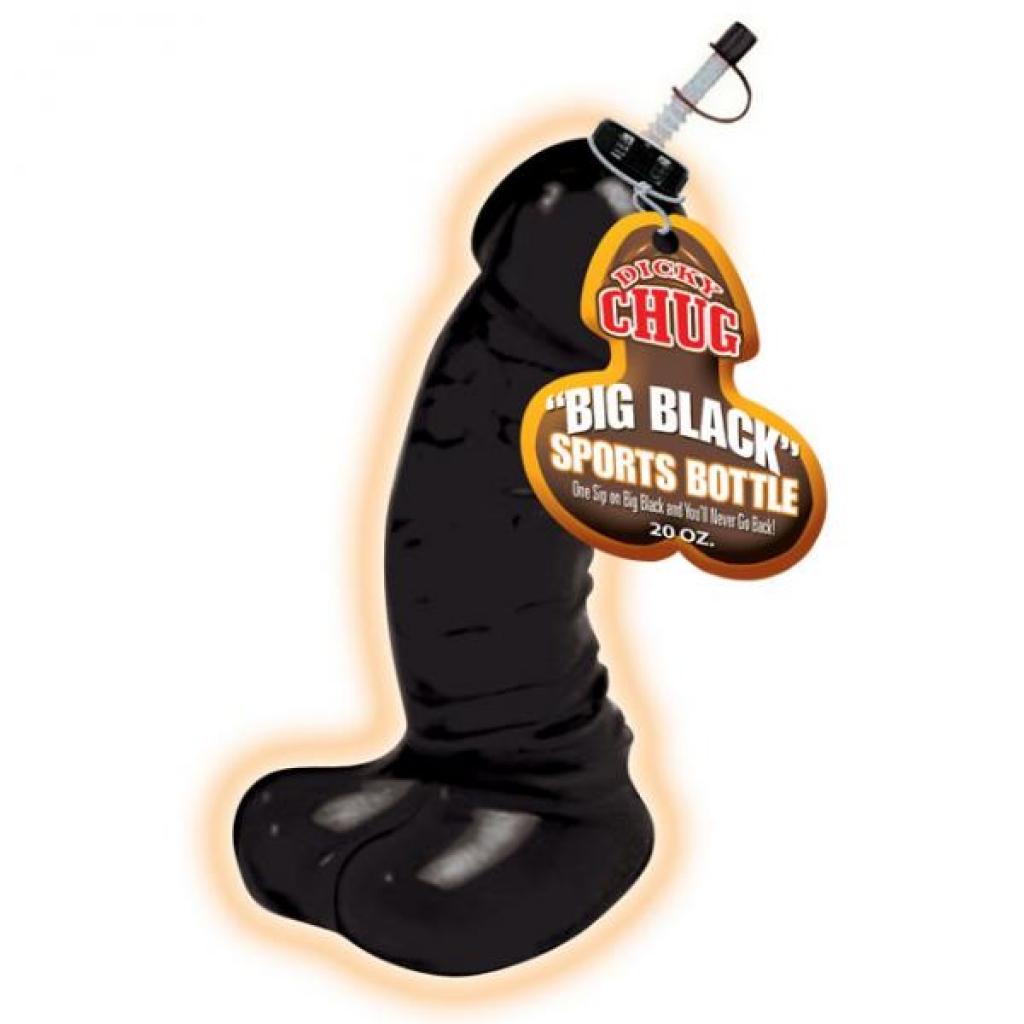 Jumbo Dicky Sports Bottle - Black