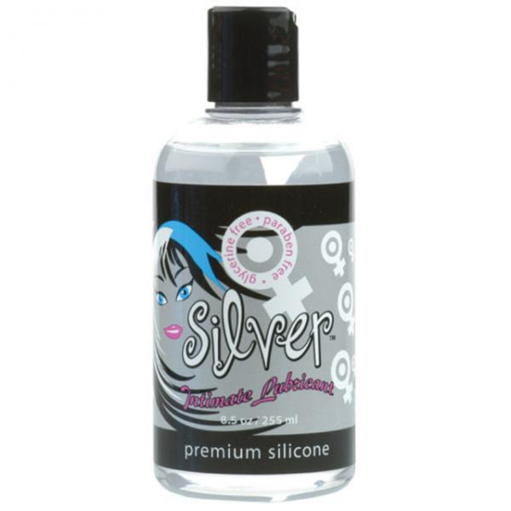 Sliquid Naturals Silver Silicone Intimate Lubricant - 8.5oz