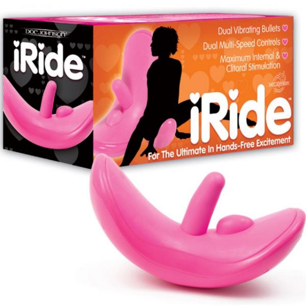 I Ride Clit Stimulating Vibrator - Pink