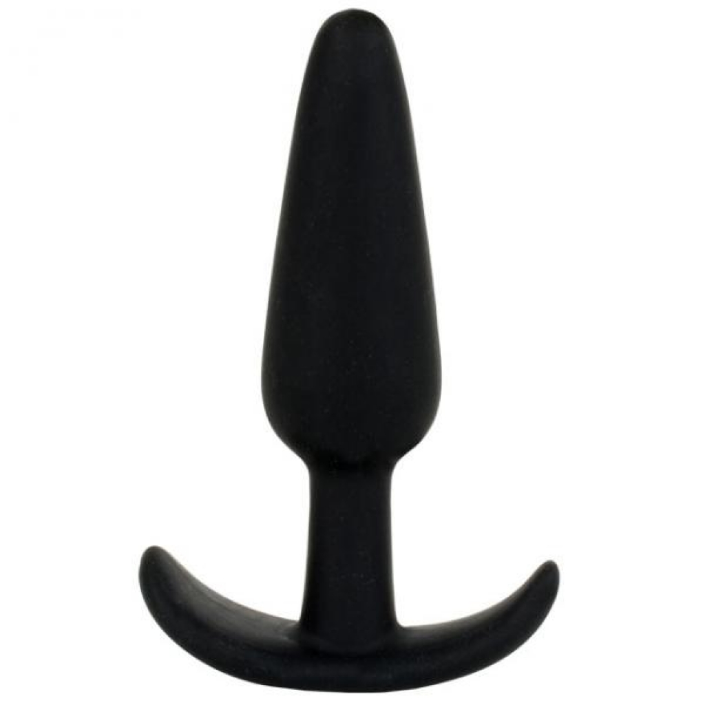 Mood Naughty: Silicone Anal Plug - Large Black