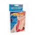 Double Penetrator Rabbit Cockring - Vibrating and Waterproof, Red