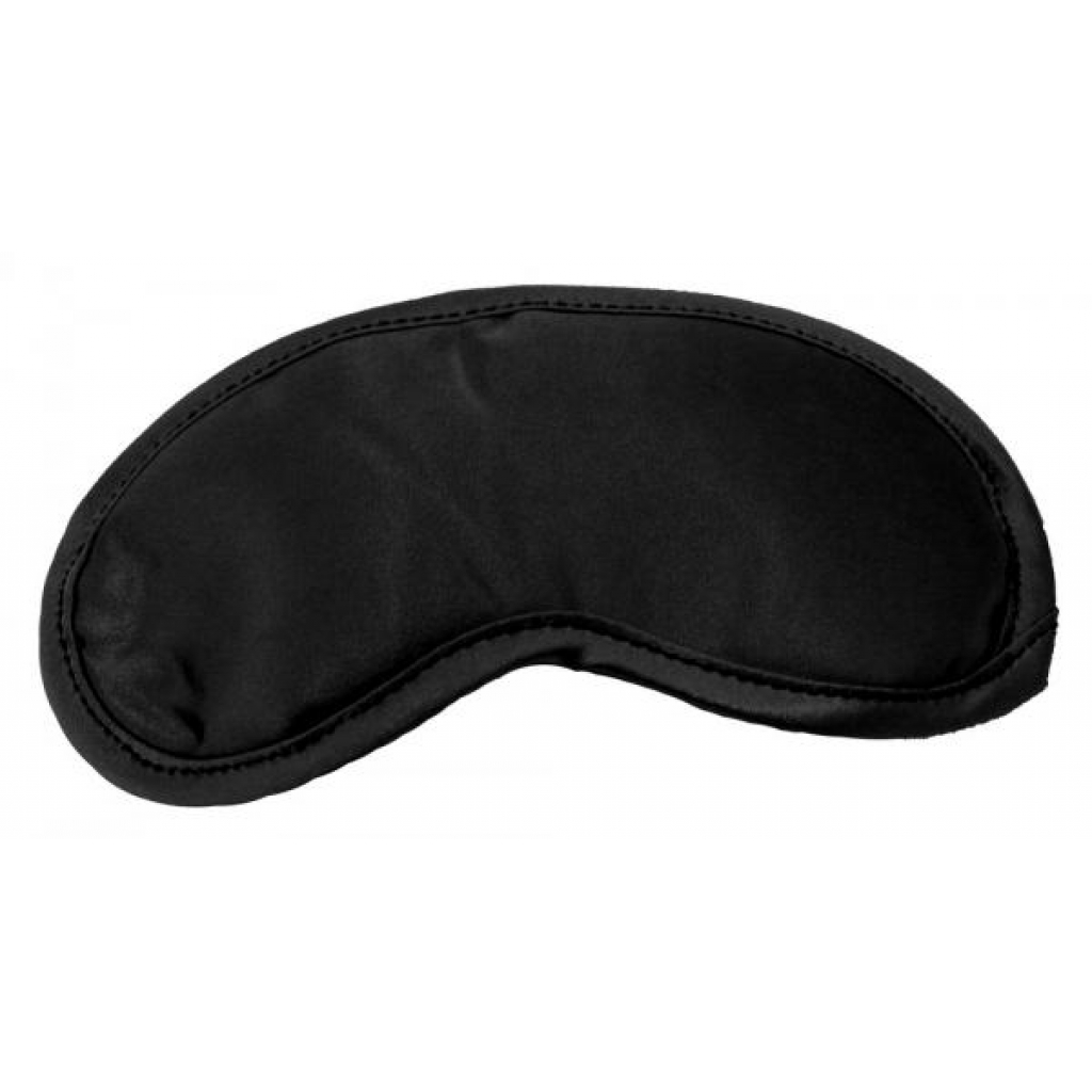 Satin Blindfold - Black