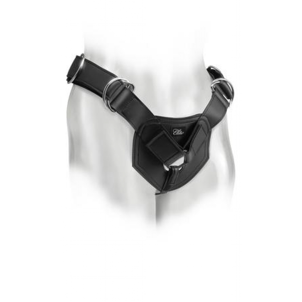 Fetish Fantasy Elite Adjustable Heavy Duty Harness - Black