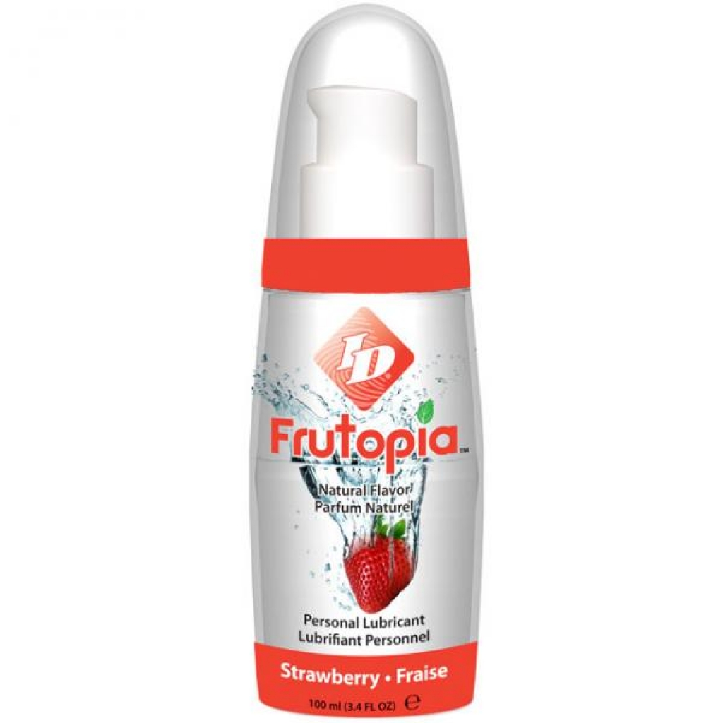 ID Frutopia Strawberry Flavored Lubricant - 3.4 Fl Oz