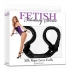 Fetish Fantasy Silk Rope Love Cuffs - Black