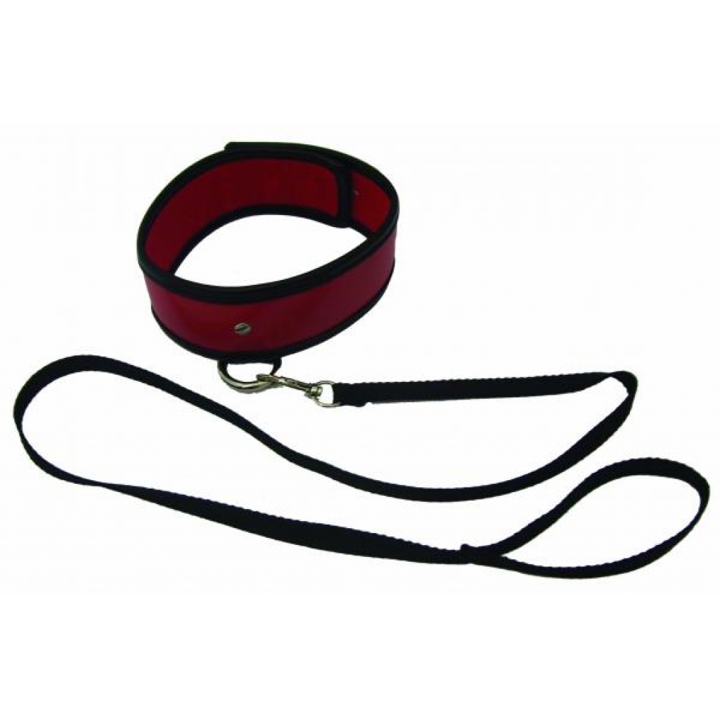 Sex & Mischief Red Leash and Collar