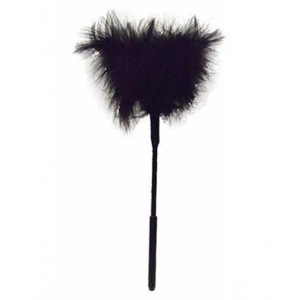 Sex & Mischief Feather Tickler in Black