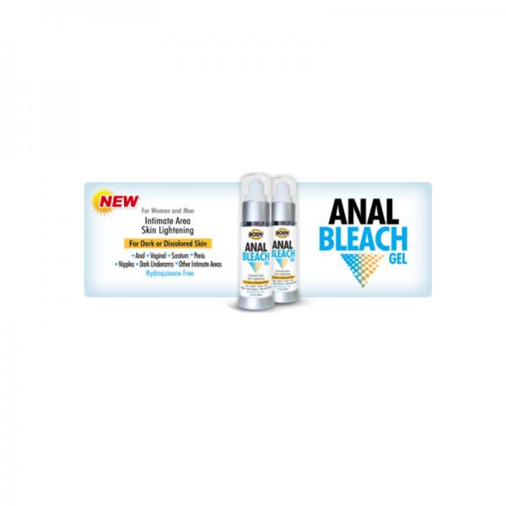 Body Action Anal Bleach Gel - 1oz