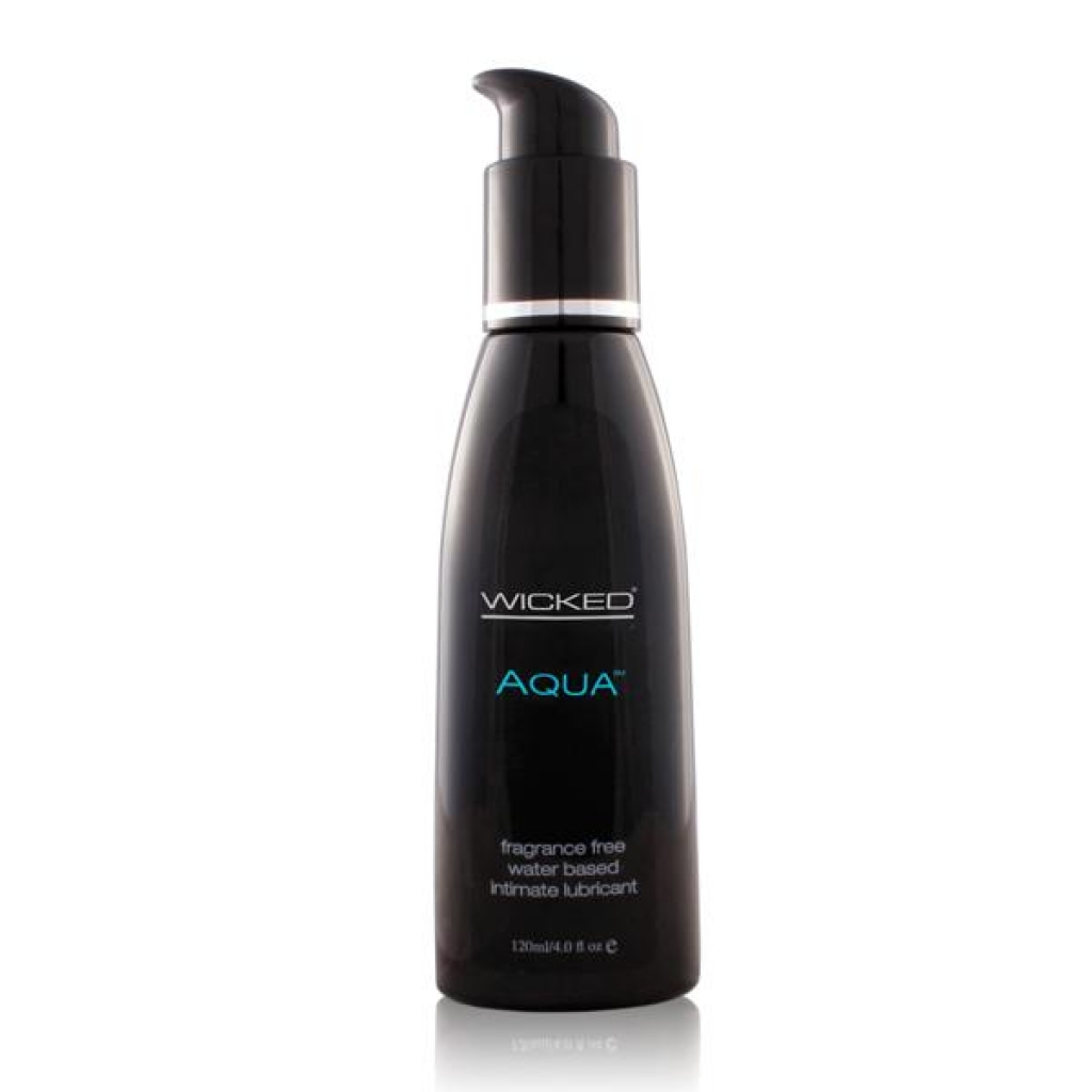 Wicked Aqua Fragrance Free Water-Based Lubricant - 4oz