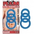 Ram Ultra Silicone Cocksweller Cock Rings - Blue