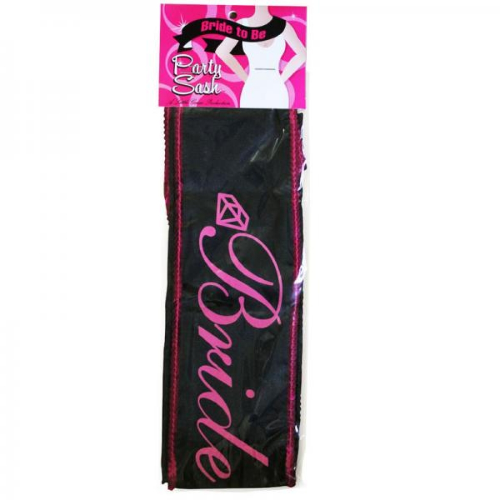 Bride To Be Sash - Pink