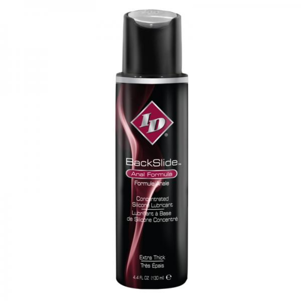 ID Backslide Silicone Anal Lubricant - 4.4 oz Flip Cap Bottle