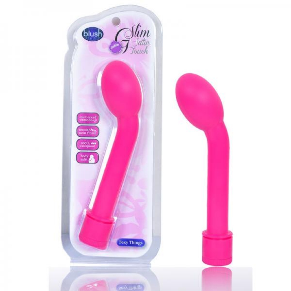 Blush G Slim Petite Vibrator - Pink