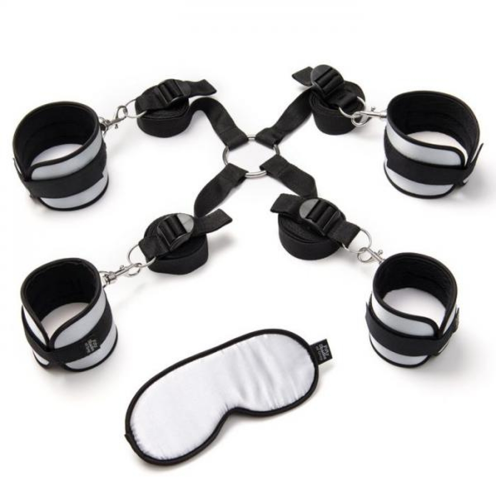 Fifty Shades of Grey Hard Limits Bed Restraint Kit - Smoke