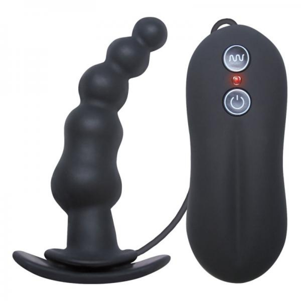 Tinglers Vibrating Butt Plug - Black