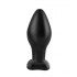 Anal Fantasy Collection Large Silicone Plug - Black