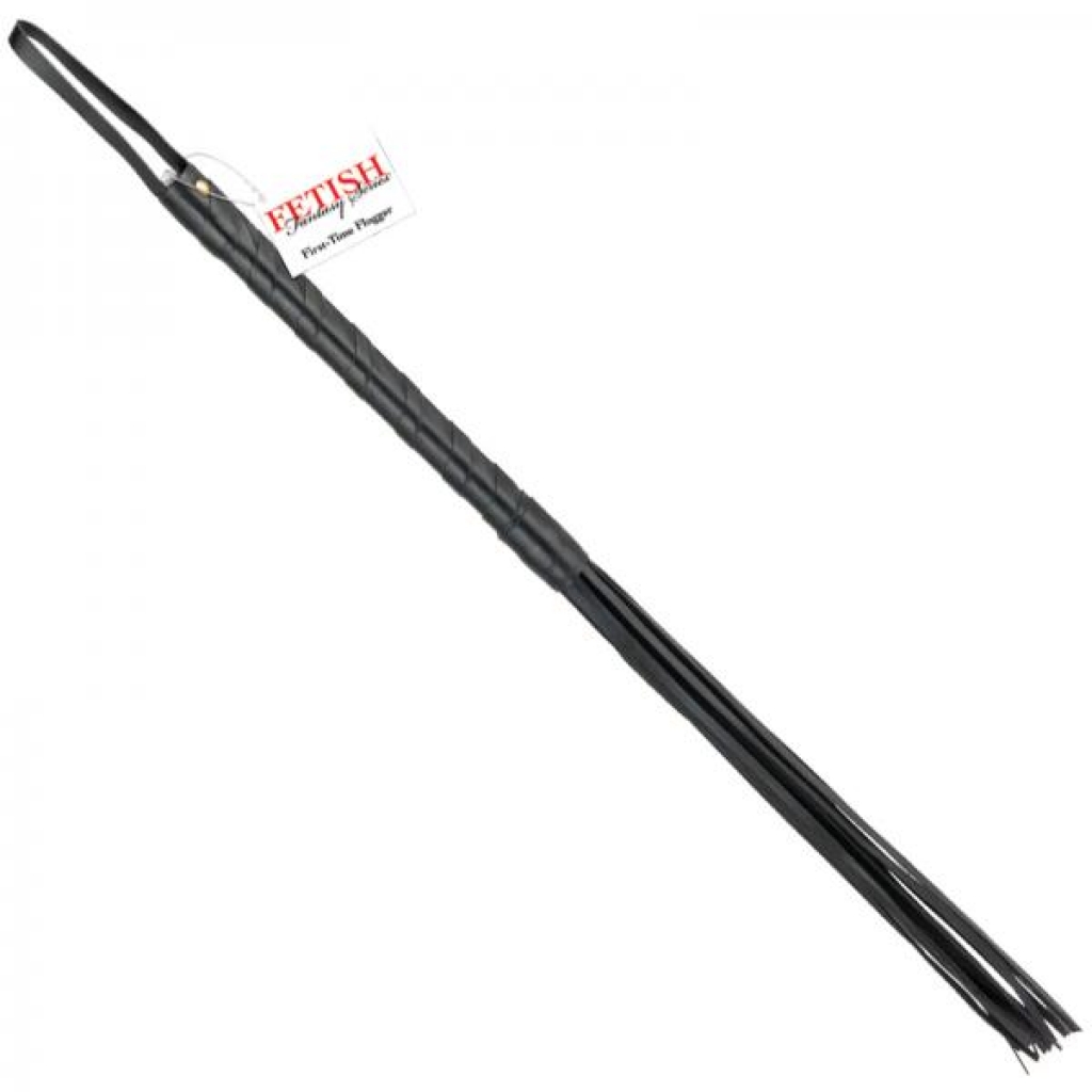 Fetish Fantasy First Time Flogger - Black 20 inches