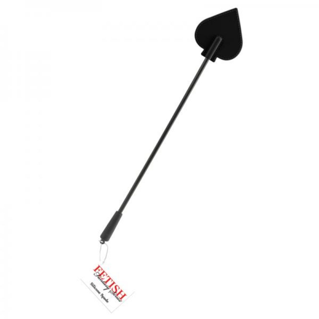 Fetish Fantasy Silicone Spade - Black