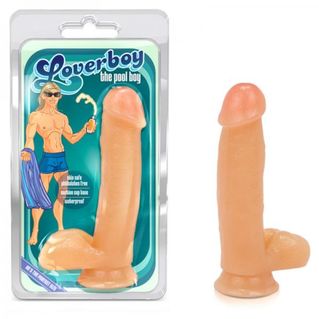 Blush Loverboy Pool Boy - 7in Beige