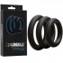 Optimale 3 C Ring Set - Thick Black