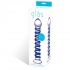 Glas Blue Spiral Glass Dildo - Clear